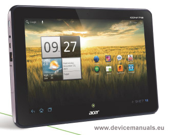 Troubleshooting acer iconia tablet